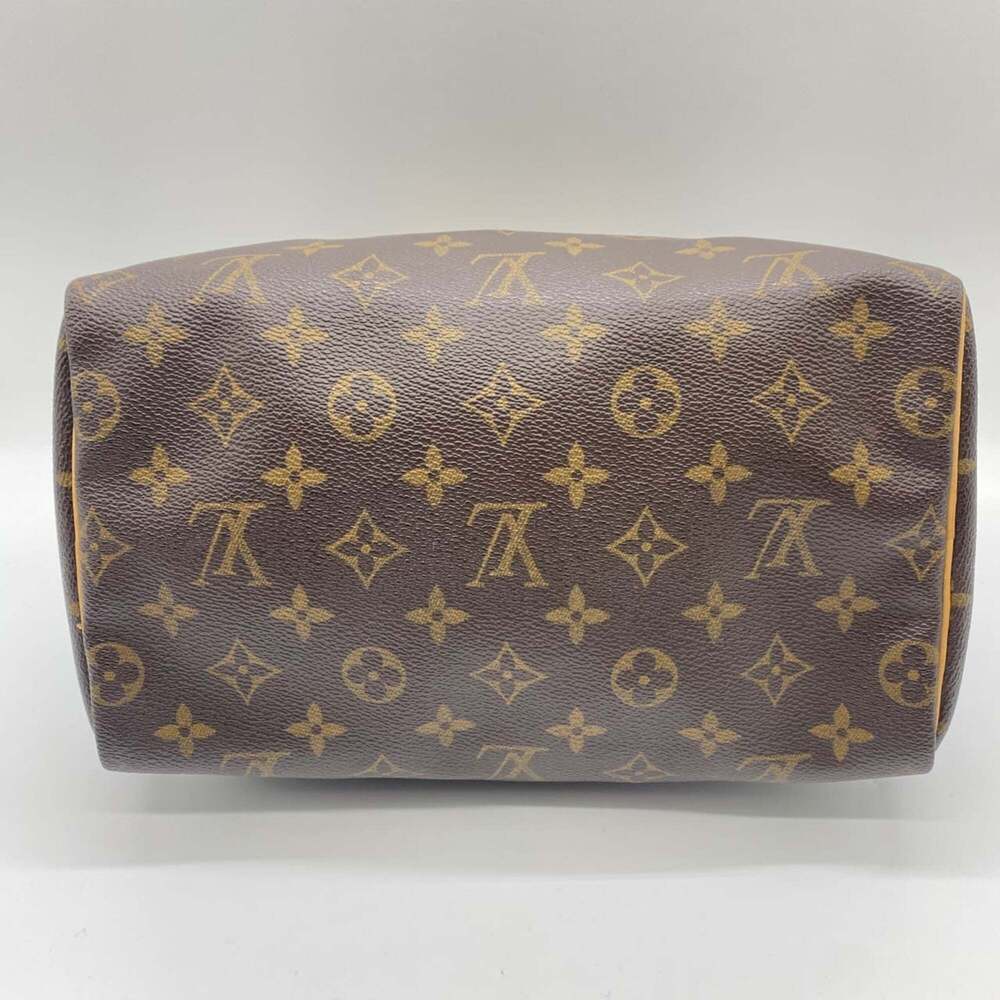 LOUIS VUITTON Brown Monogram Speedy 25 Bag - Picture 3 of 13